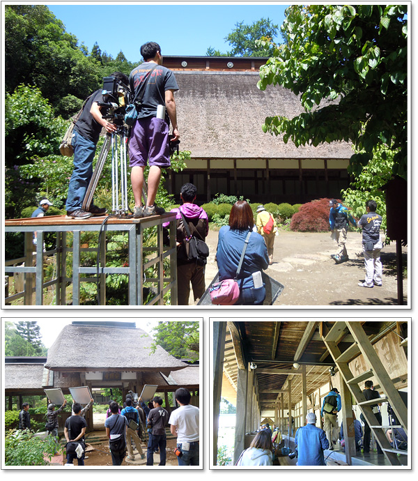 鈴木福くん主演ドラマ「一休さん」大雄寺での撮影風景